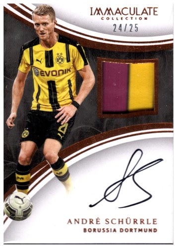 Andre Schürrle 2017 Panini Immaculate /25