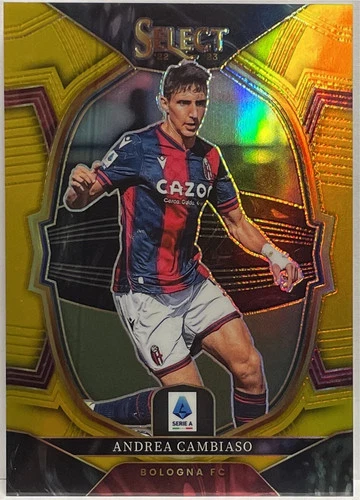 Andrea Cambiaso 2022 Panini Select Gold /10