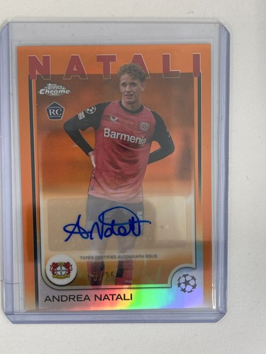 Andrea Natali 2025 Topps Chrome