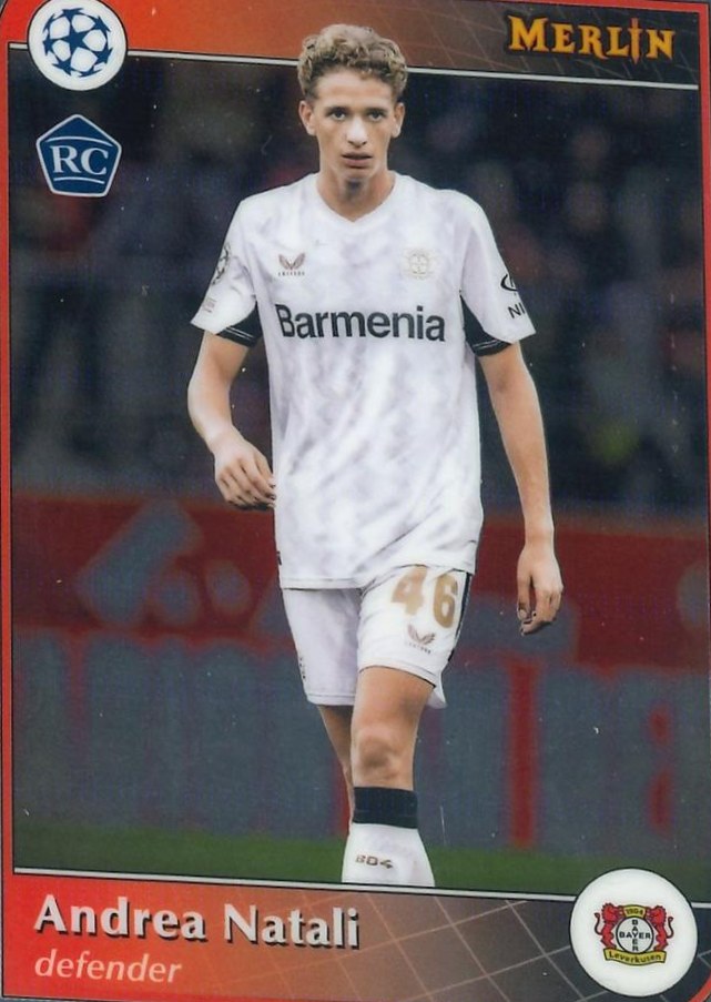 Andrea Natali 2024 Topps Merlin UEFA Club Competitions