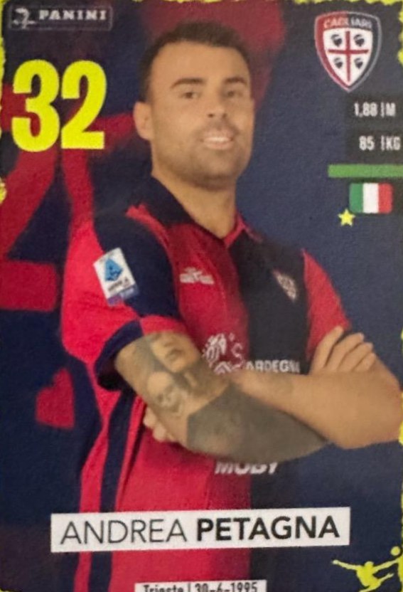 Andrea Petagna 2023 Panini Calciatori Stickers