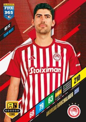 Andreas Bouchalakis 2024 Panini Adrenalyn XL FIFA 365
