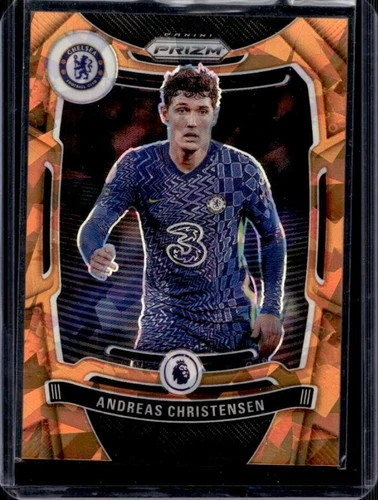 Andreas Christensen 2021 Panini Chronicles Orange Ice /23
