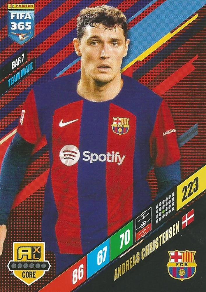 Andreas Christensen 2024 Panini Adrenalyn XL FIFA 365