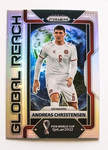 Andreas Christensen 2022 Panini Prizm World Cup Silver #26