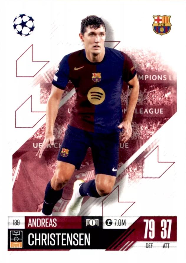 Andreas Christensen 2024 Topps Match Attax UEFA Club Competitions