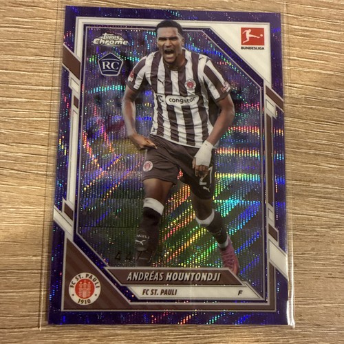 Andreas Hountondji 2025 Topps Chrome Purple /75