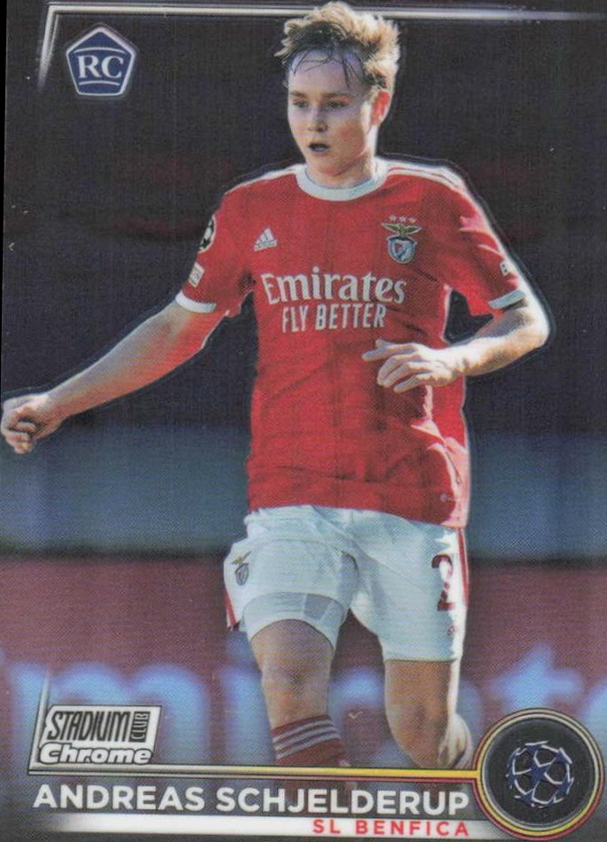 Andreas Schjelderup 2022 Topps Stadium Club Chrome UEFA 89