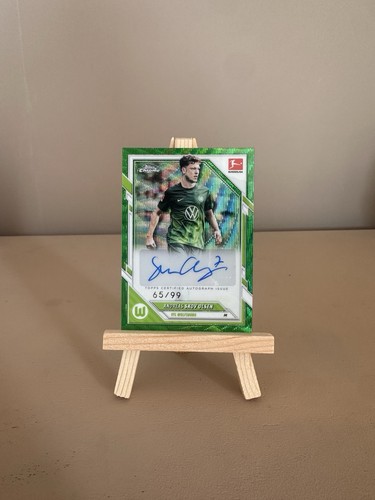 Andreas Skov Olsen 2025 Topps Chrome Green /99