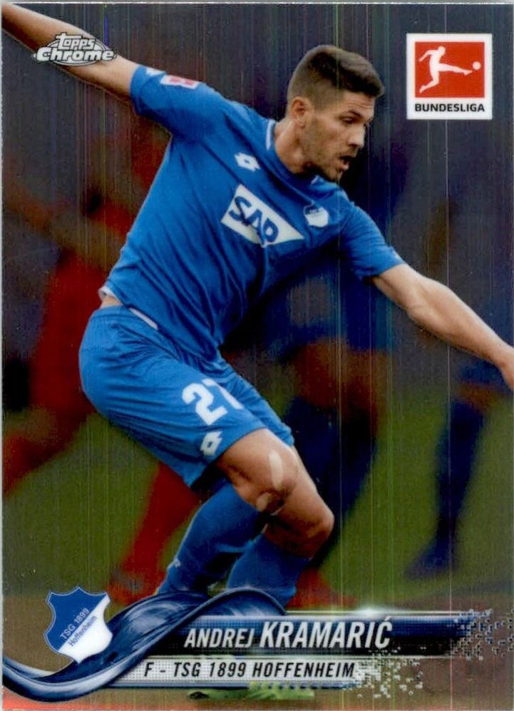Andrej Kramarić 2018 Topps Chrome Bundesliga 81