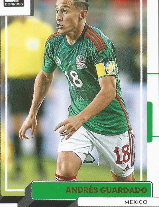 Andres Guardado 2022 Panini Donruss Soccer 82