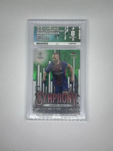 Andres Iniesta 2024 Topps Finest /99
