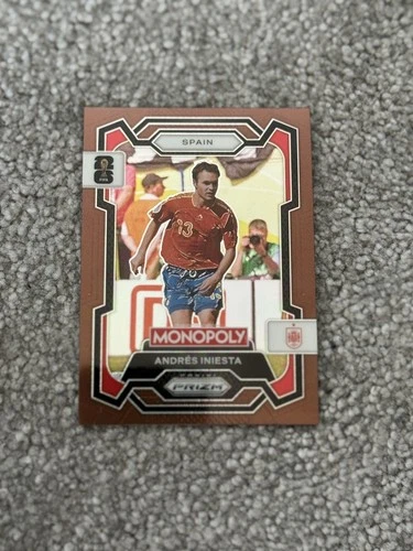Andres Iniesta 2026 Panini Prizm 001/299