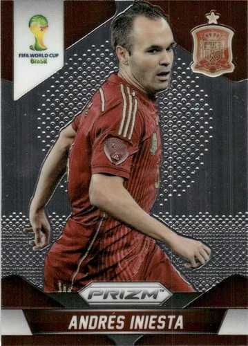 Andres Iniesta 2014 Panini Prizm FIFA World Cup Brazil