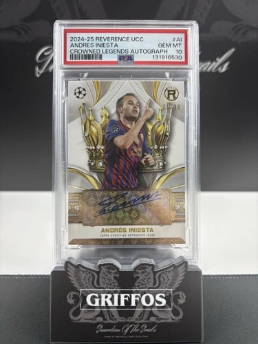 Andres Iniesta 2025 Topps Reverence /99