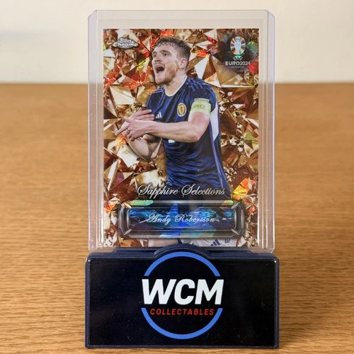 Andrew Robertson 2024 Topps Euro Chrome Gold /50
