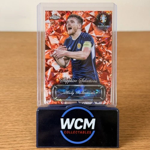 Andrew Robertson 2024 Topps Euro Chrome Orange /25