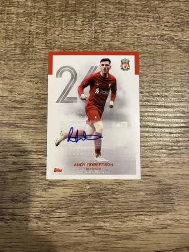 Andrew Robertson 2023 Topps Liverpool FC Team Set