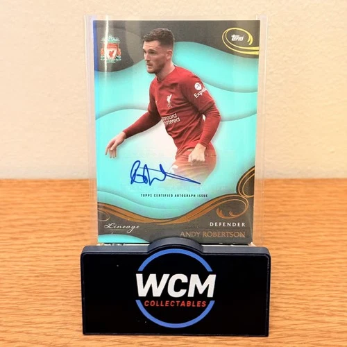 Andrew Robertson 2022 Topps Liverpool Lineage Green /99