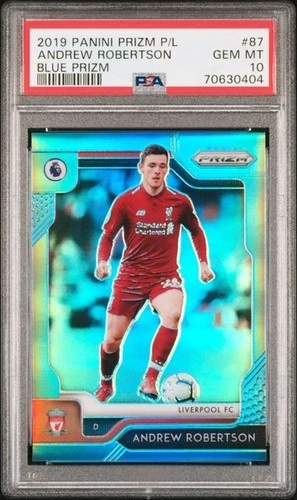 Andrew Robertson 2019 Panini Prizm Blue /199