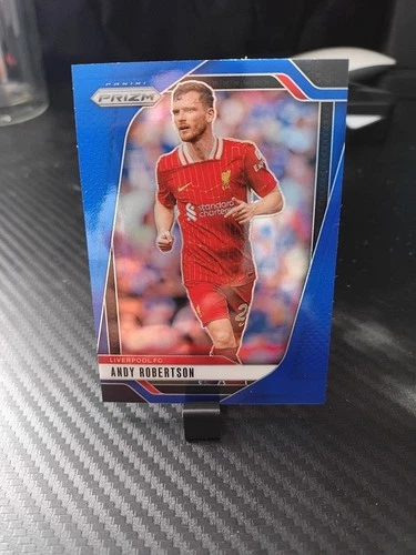 Andrew Robertson 2024 Panini Prizm Premier League Blue Prizm /299