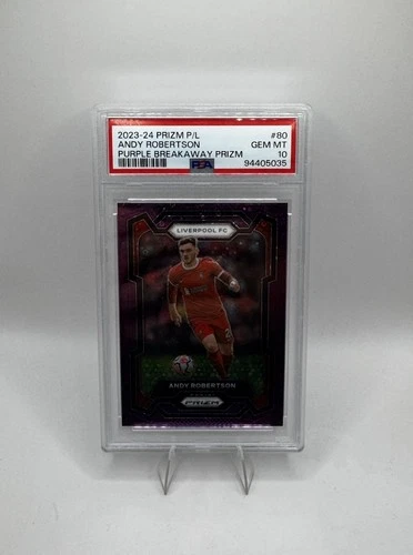 Andrew Robertson 2023 Panini Prizm Purple Breakaway /25