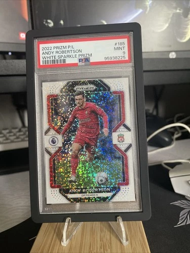 Andrew Robertson 2022 Panini Prizm White Sparkle Prizm