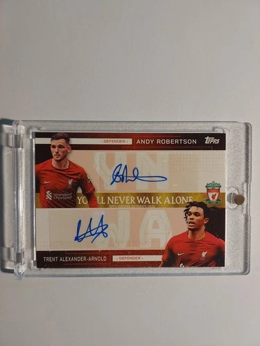 Andrew Robertson & Trent Alexander-Arnold 2023 Topps Liverpool Team /99