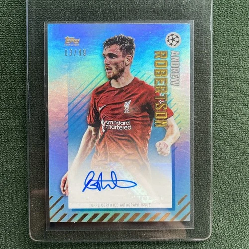 Andrew Robertson 2022 Topps UEFA Gold /49