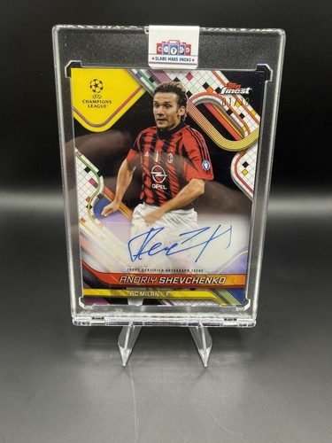 Andriy Shevchenko 2024 Topps Finest Black 1/10