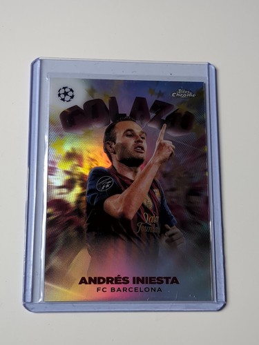 Andrés Iniesta 2022 Topps Chrome