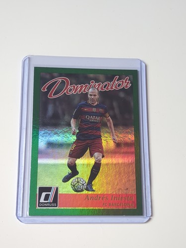 Andrés Iniesta 2016 Panini Donruss Holo
