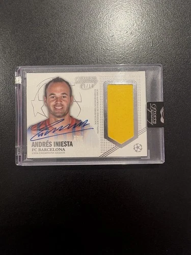 Andrés Iniesta 2022 Topps Dynasty UCL /10