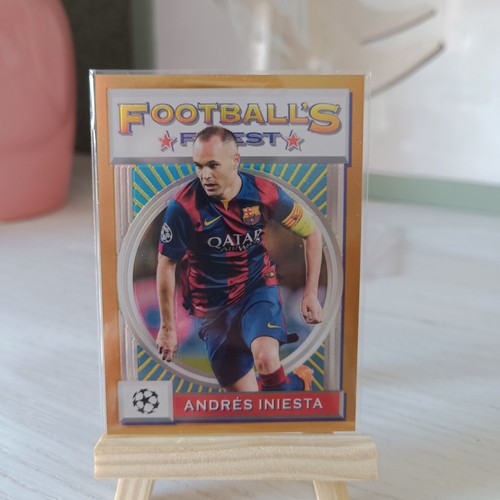 Andrés Iniesta 2021 Topps Finest /50