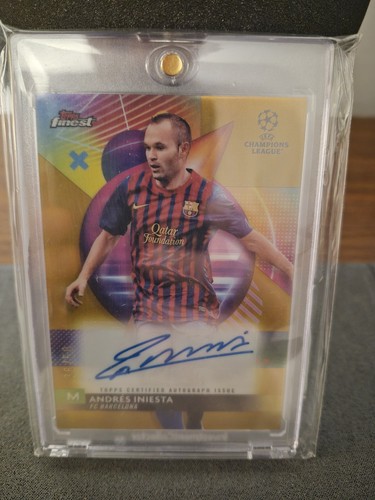 Andrés Iniesta 2024 Topps Finest /50