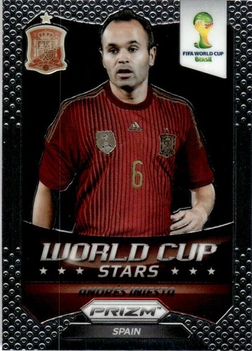 Andrés Iniesta 2014 Panini Prizm