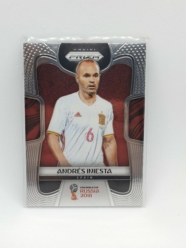Andrés Iniesta 2018 Panini Prizm