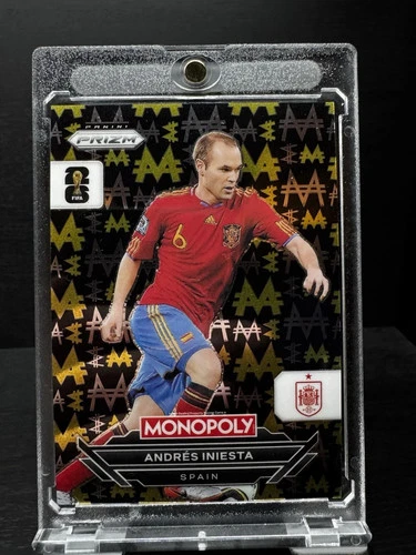 Andrés Iniesta 2026 Panini Prizm World Cup /5
