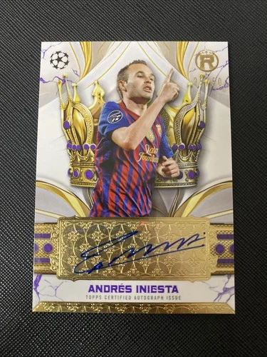 Andrés Iniesta 2024 Topps Reverence /50