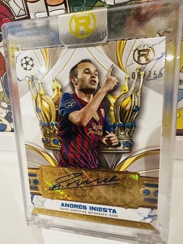 Andrés Iniesta 2024 Topps Reverence /75