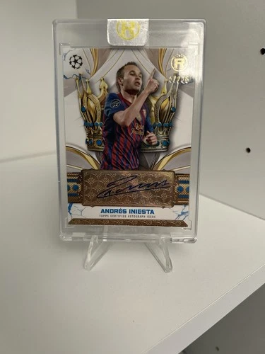 Andrés Iniesta 2025 Topps Reverence Blue /75