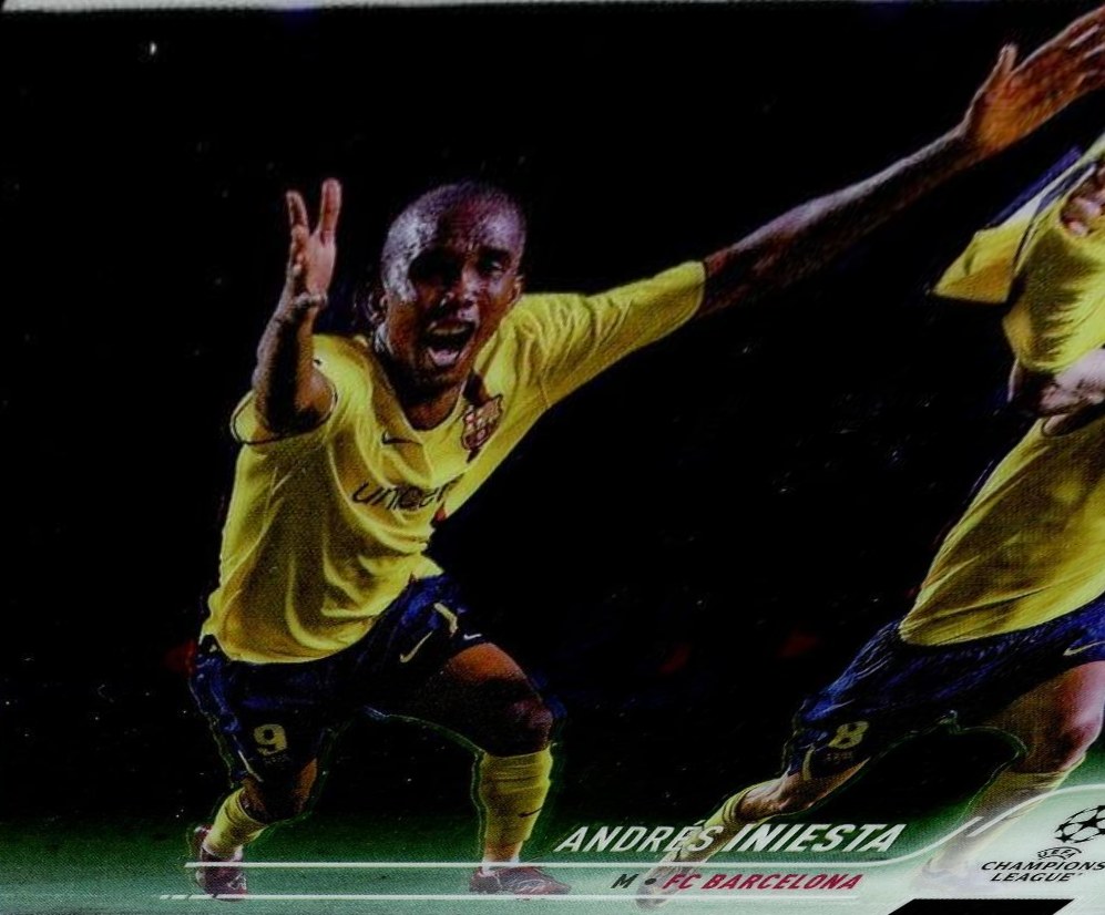 Andrés Iniesta 2021 Topps Stadium Club Chrome UEFA 8