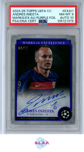 Andrés Iniesta 2024 Topps UEFA Champions League 07/10