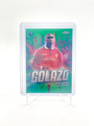 Andy Cole 2025 Topps Chrome Premier League /99