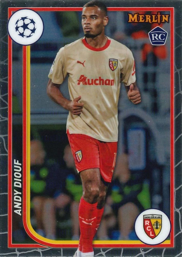 Andy Diouf 2023 Topps Merlin UEFA Club Competitions