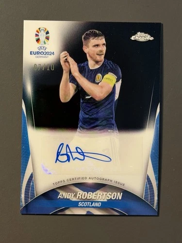 Andy Robertson 2024 Topps Chrome Black /10