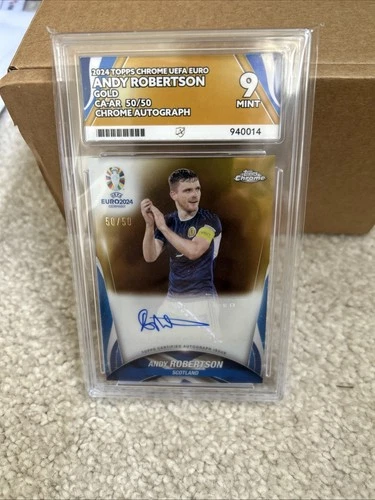 Andy Robertson 2024 Topps Chrome Gold /50