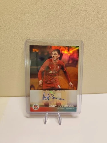 Andy Robertson 2021 Topps Chrome Refractor /25
