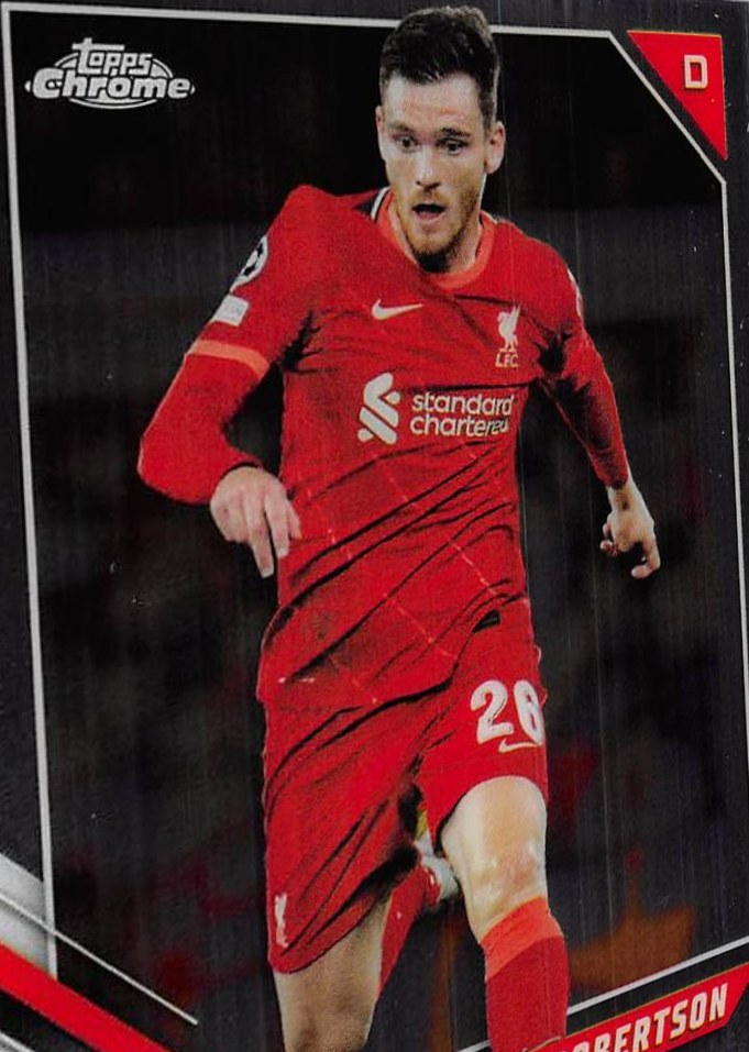 Andy Robertson 2021 Topps Chrome UCC 125