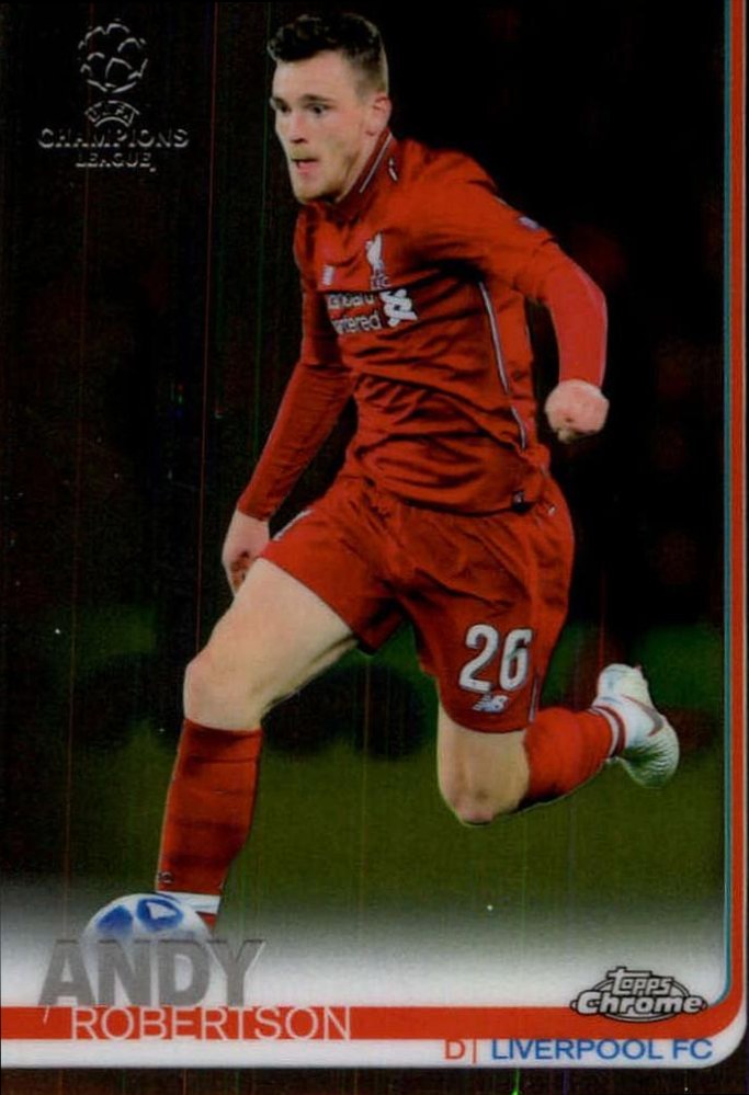 Andy Robertson 2018 Topps Chrome UCC 62